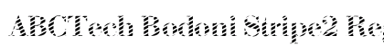 ABCTech Bodoni Stripe2 Regular