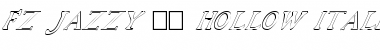 Download FZ JAZZY 48 HOLLOW ITALIC Font Download FZ JAZZY 48 HOLLOW ITALIC Font