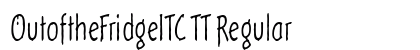 OutoftheFridgeITC TT Regular preview