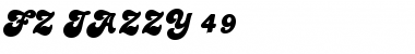 Download FZ JAZZY 49 Font Download FZ JAZZY 49 Font