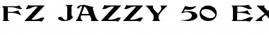 Download FZ JAZZY 50 EX Font