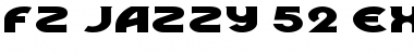 Download FZ JAZZY 52 EX Normal Font