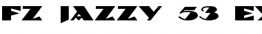 Download FZ JAZZY 53 EX Normal Font