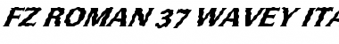 Download FZ ROMAN 37 WAVEY ITALIC Font