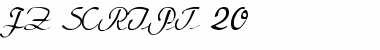 Download FZ SCRIPT 20 Font