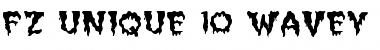 Download FZ UNIQUE 10 WAVEY Normal Font