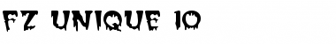 Download FZ UNIQUE 10 Font