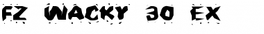 Download FZ WACKY 30 EX Font
