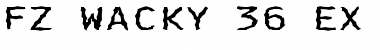 Download FZ WACKY 36 EX Font