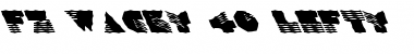 Download FZ WACKY 40 LEFTY Font