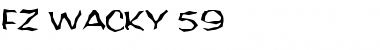 Download FZ WACKY 59 Font