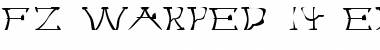 Download FZ WARPED 14 EX Font