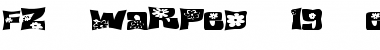 Download FZ WARPED 19 EX Font