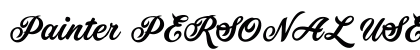 Painter PERSONAL USE ONLY Regular preview