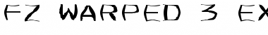 Download FZ WARPED 3 EX Font