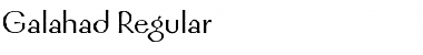 Download Galahad Regular Font