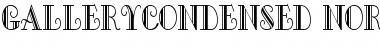 Download GalleryCondensed Normal Font