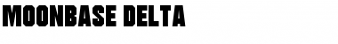 Download Moonbase Delta Regular Font
