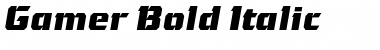 Download Gamer Bold Italic Font