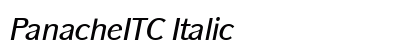 PanacheITC Italic preview