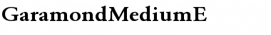 Download GaramondMediumE Font