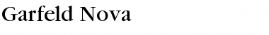 Download Garfeld-Nova Font