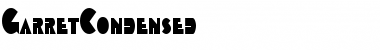 Download GarretCondensed Font