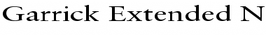 Download Garrick Extended Font