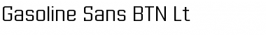 Download Gasoline Sans BTN Lt Font