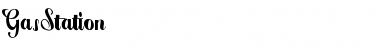 Download GasStation Font