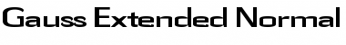 Download Gauss-Extended Font