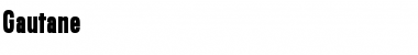Download Gautane Font