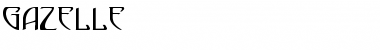 Download GAZELLE Font