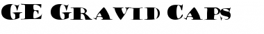 Download GE Gravid Caps Font