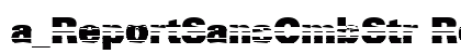 a_ReportSansCmbStr Regular preview