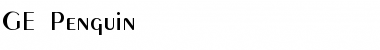 Download GE Penguin Font
