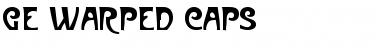 Download GE Warped Caps Font