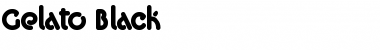 Download Gelato Black Font