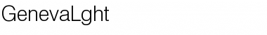 Download GenevaLght Font