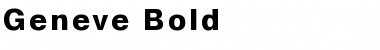 Download Geneve Font