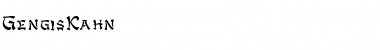 Download GengisKahn Font