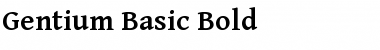 Download Gentium Basic Bold Font