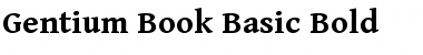 Download Gentium Book Basic Bold Font