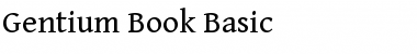 Download Gentium Book Basic Regular Font