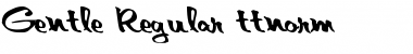 Download Gentle Font