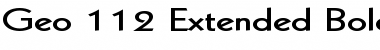 Download Geo 112 Extended Font