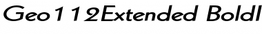 Download Geo112Extended Font