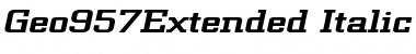 Download Geo957Extended Font