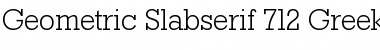 Download GeoSlb712Greek Lt BT Font