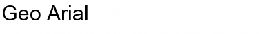 Download Geo_Arial Font